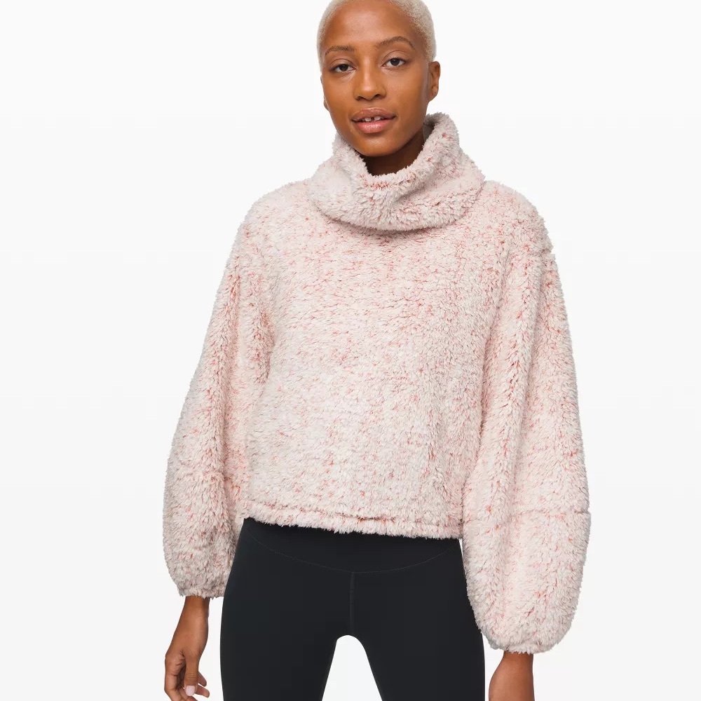 Lululemon Warm Restore Sherpa Pullover size M/L